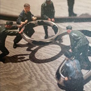 "Mark Hogancamp-like" Canvas Picture (NWT)